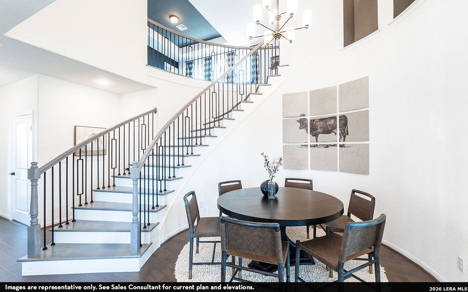 Furnished interior view inside a new home in Megan's Landing, Castroville (Image 18).