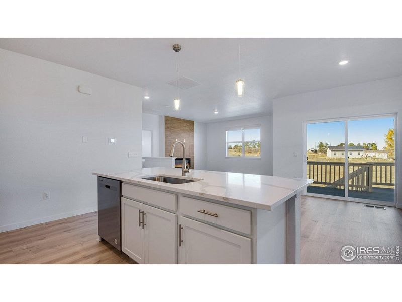 Furnished interior view inside a new home in Vantage, Berthoud (Image 9). Furnished interior view inside a new home in Vantage, Berthoud (Image 9).