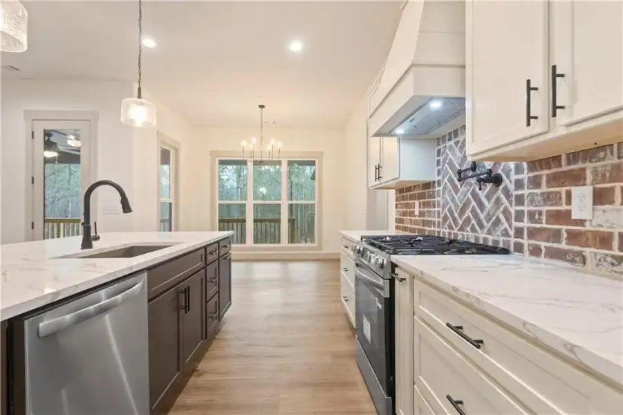 Furnished interior view inside a new home in , Carrollton (Image 5).