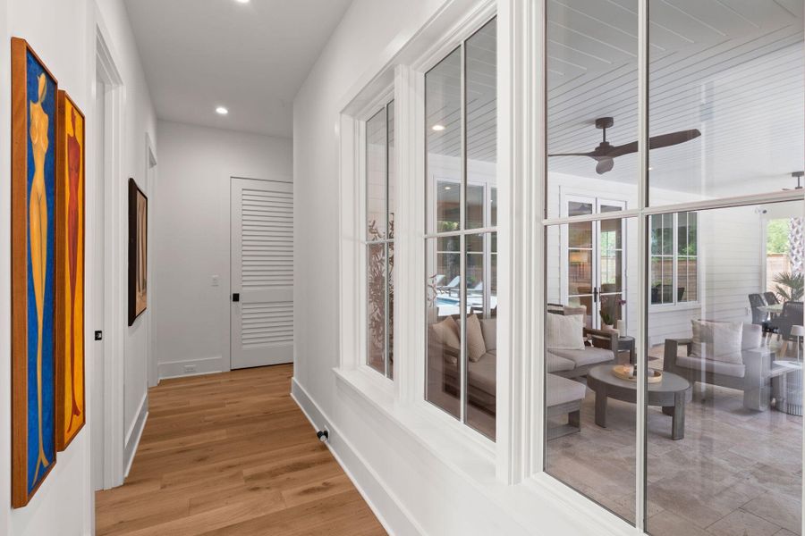 Furnished interior view inside a new home in , Johns Island (Image 58).
