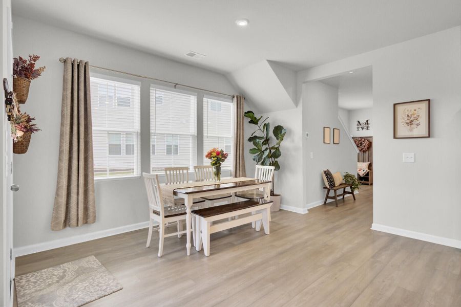 Furnished interior view inside a new home in , Summerville (Image 5).