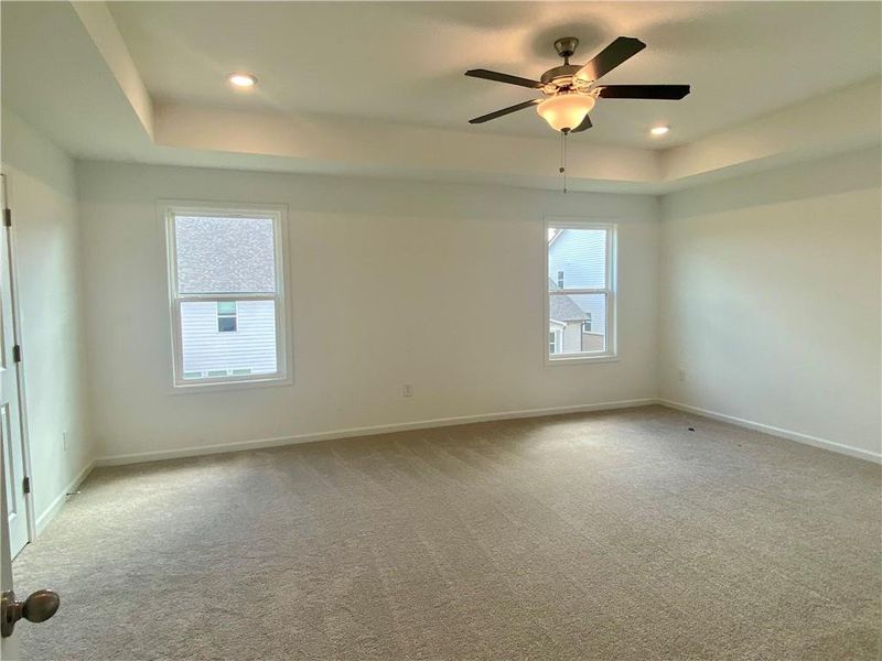 Spacious, unfurnished interior of a new home in Eastlyn Crossing, Flowery Branch (Image 23). Spacious, unfurnished interior of a new home in Eastlyn Crossing, Flowery Branch (Image 23).