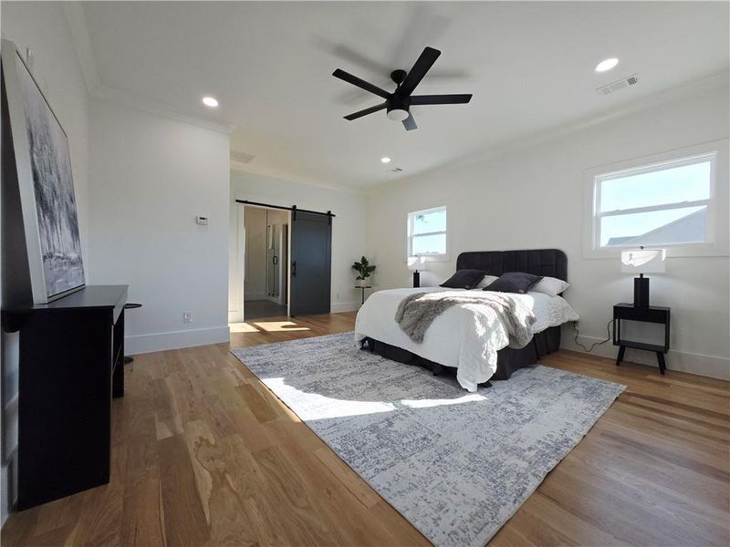 Furnished interior view inside a new home in , Atlanta (Image 39). Furnished interior view inside a new home in , Atlanta (Image 39).