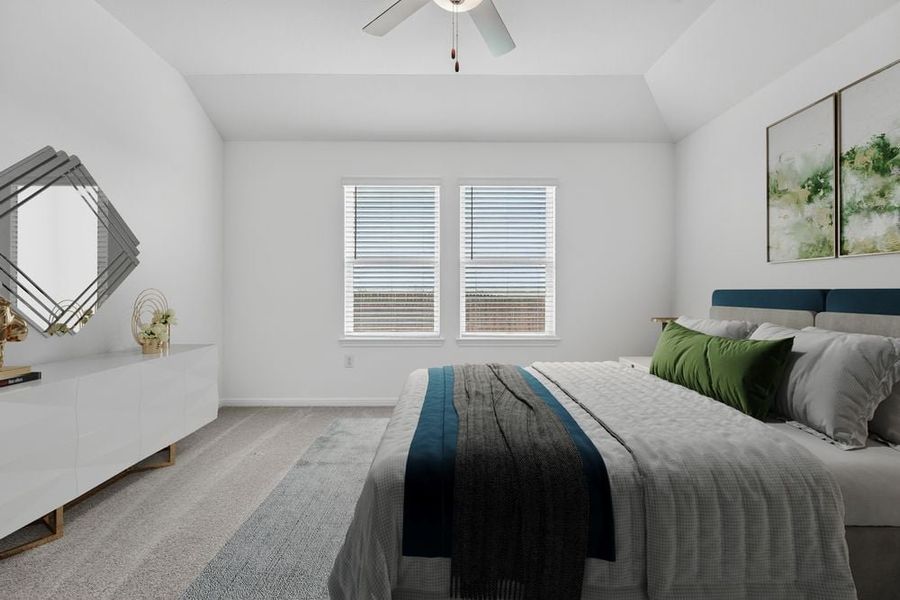 Representative furnished interior of a home built from the Eagle by Taylor Morrison in Longview, Del Valle (Image 8). Representative furnished interior of a home built from the Eagle by Taylor Morrison in Longview, Del Valle (Image 8).