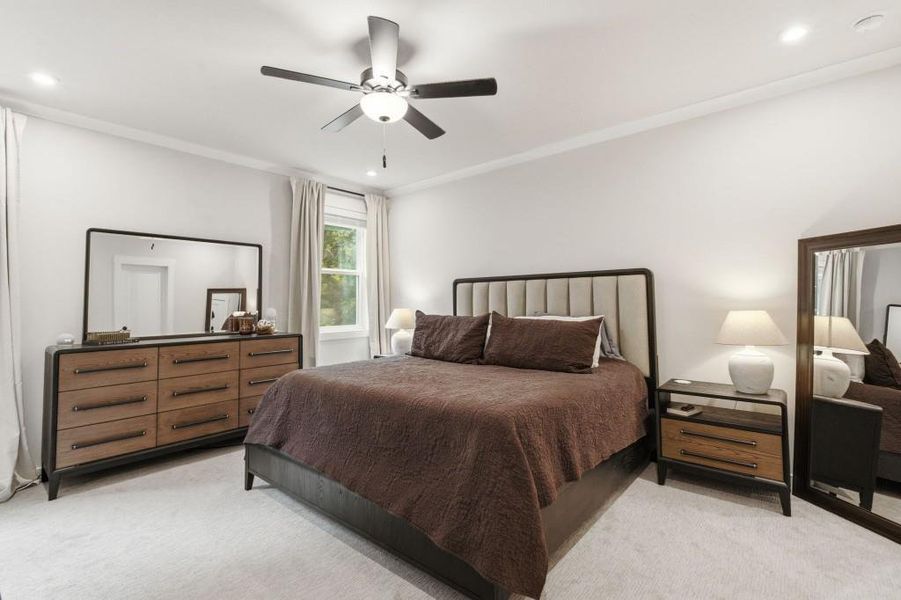 Furnished interior view inside a new home in Cambridge at Steels Bridge, Canton (Image 31).