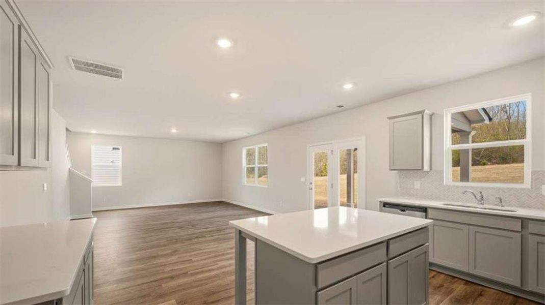 Furnished interior view inside a new home in Bridle Creek, Locust Grove (Image 5).