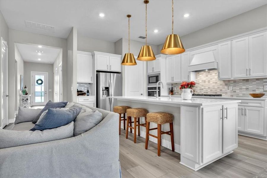 Furnished interior view inside a new home in , Parrish (Image 53).