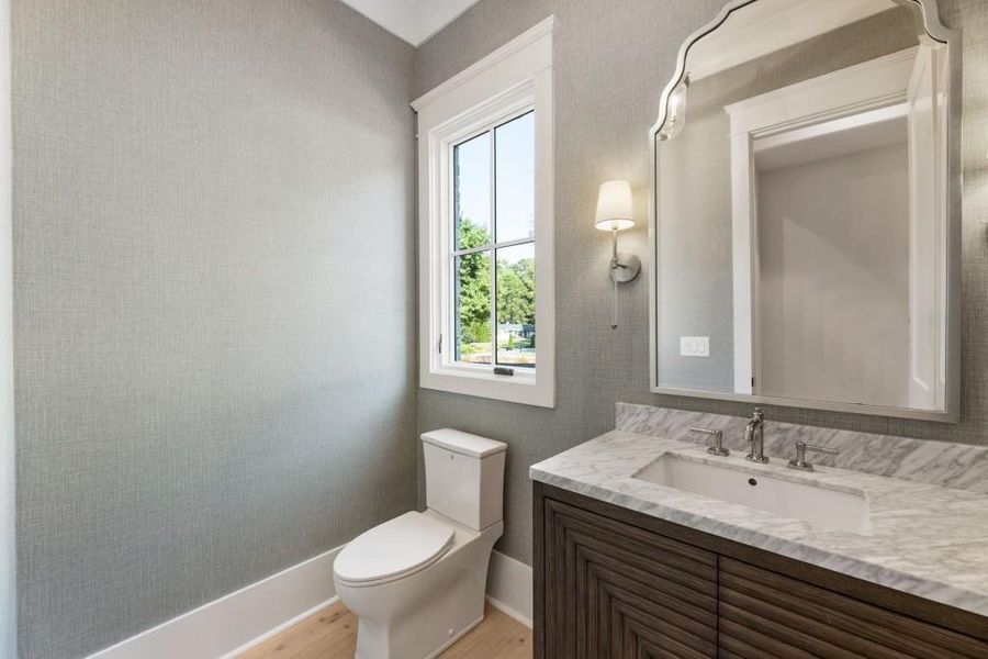 Furnished interior view inside a new home in , Alpharetta (Image 9).