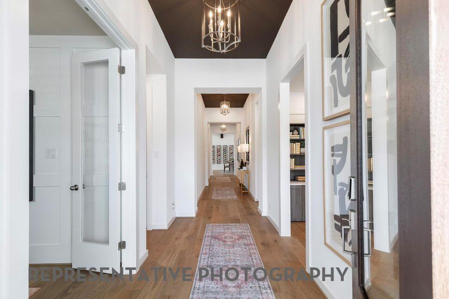 Furnished interior view inside a new home in Easton Park, Austin (Image 19).