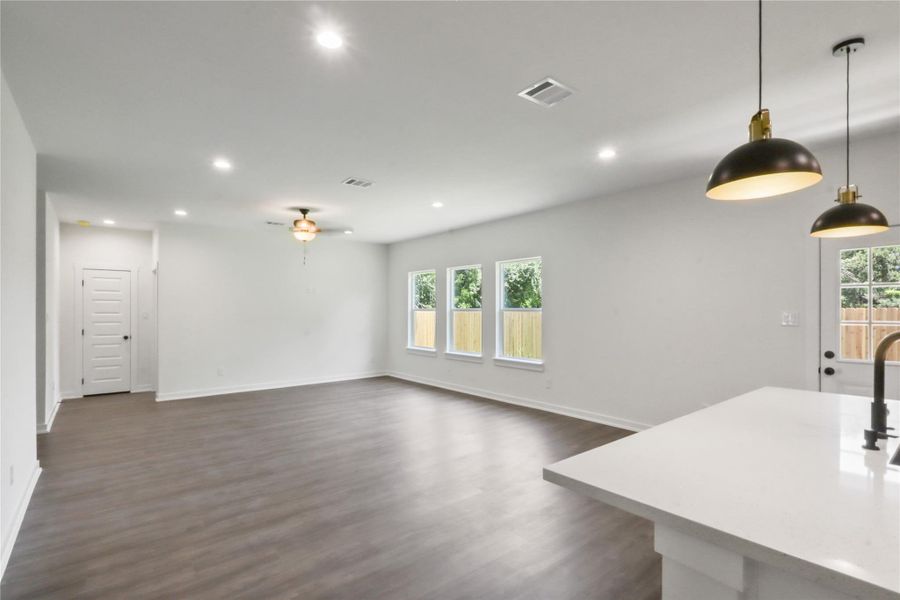 View of living Area form Kitchen View of living Area form Kitchen