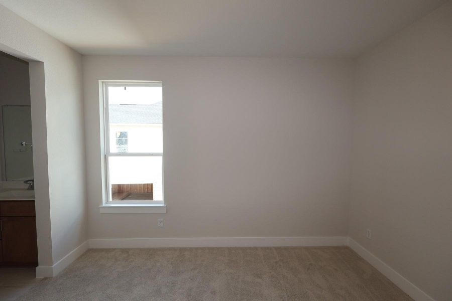 Spacious, unfurnished interior of a new home in Dunham Pointe, Cypress (Image 42).