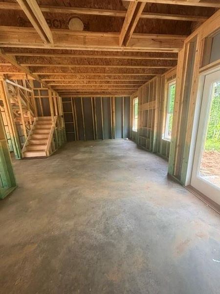 In-progress construction of a new home in Edenglen, Buford, GA (Image 33).