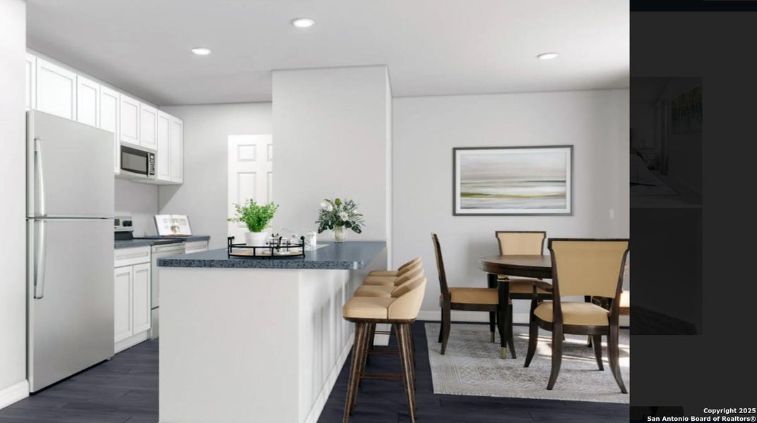 Furnished interior view inside a new home in Las Colinas, Kenedy (Image 4).