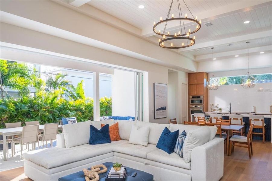 Furnished interior view inside a new home in , Sarasota (Image 6).