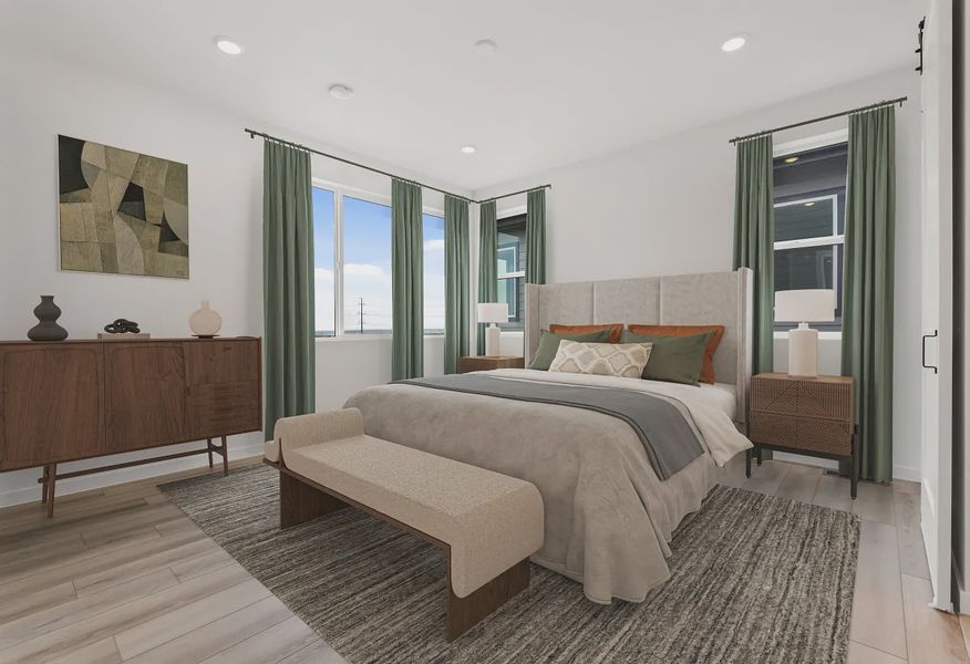 Homesite 22 Primary Bedroom - Virtually Staged - 6 of 9 Homesite 22 Primary Bedroom - Virtually Staged - 6 of 9