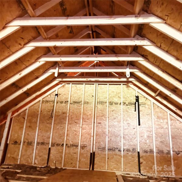 In-progress construction of a new home in , Old Fort, NC (Image 12).