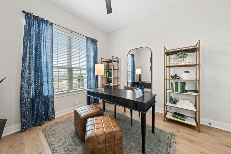 Furnished interior view inside a new home in , Jarrell (Image 11).