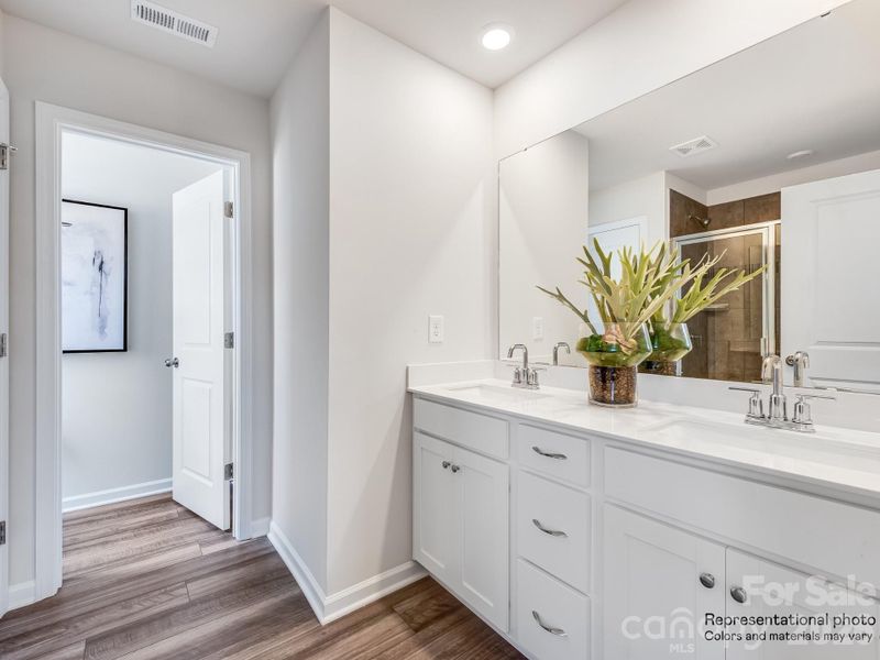 Furnished interior view inside a new home in Cannon Village, York (Image 8).