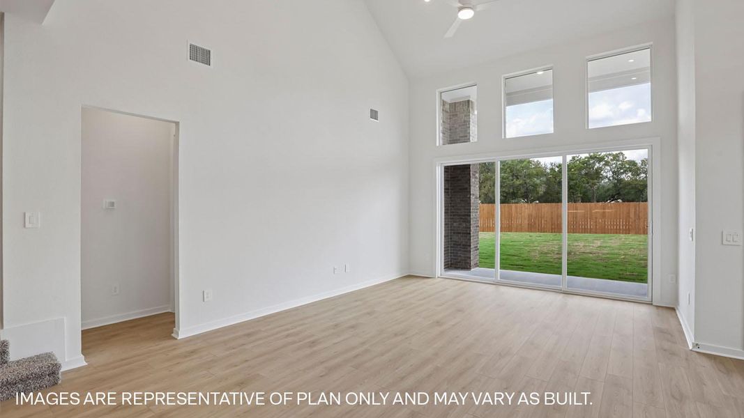 Spacious, unfurnished interior of a new home in The Enclave at Bar W Ranch, Leander (Image 23). Spacious, unfurnished interior of a new home in The Enclave at Bar W Ranch, Leander (Image 23).