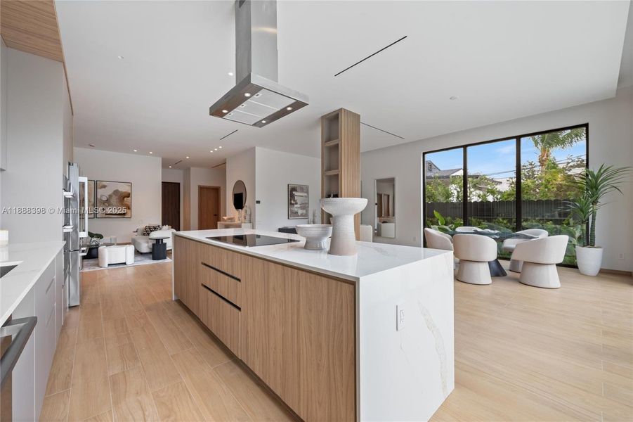 Furnished interior view inside a new home in , Miami (Image 14).