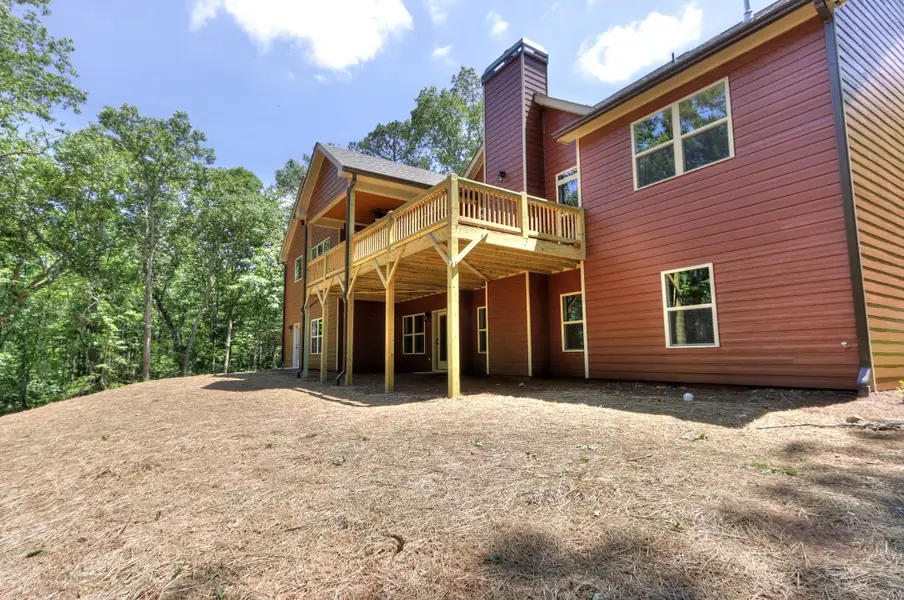 Representative exterior details of a home built from the The Huntleigh by Bamford and Company in Rowland Springs, Cartersville (Image 5).