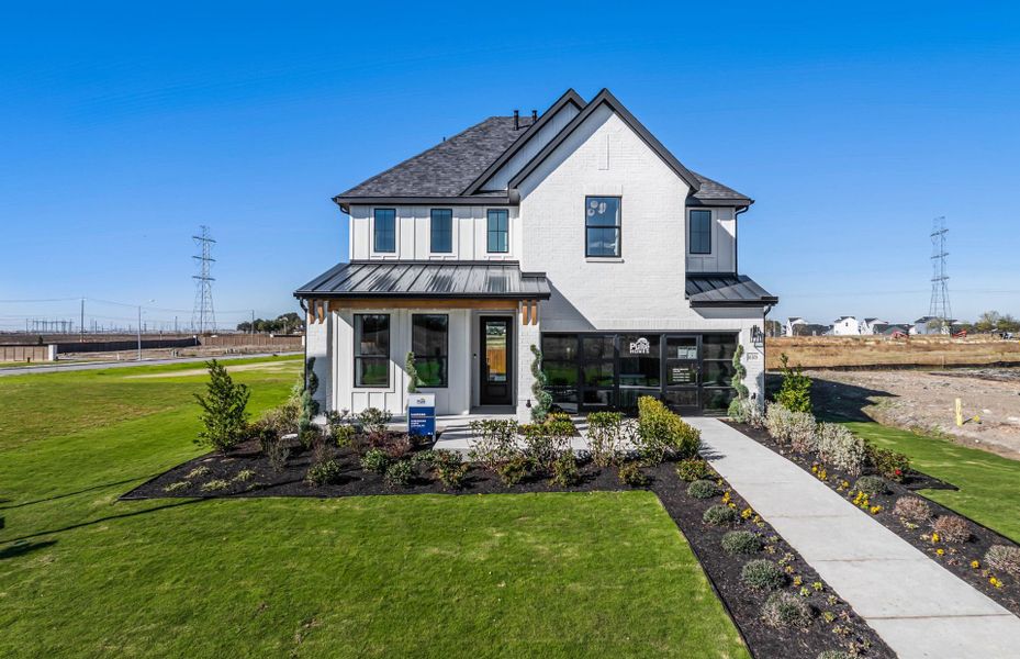 Representative exterior photo of a completed home built from the Sanford by Pulte Homes in Kuempel Farms, Pflugerville, TX (Image 31).