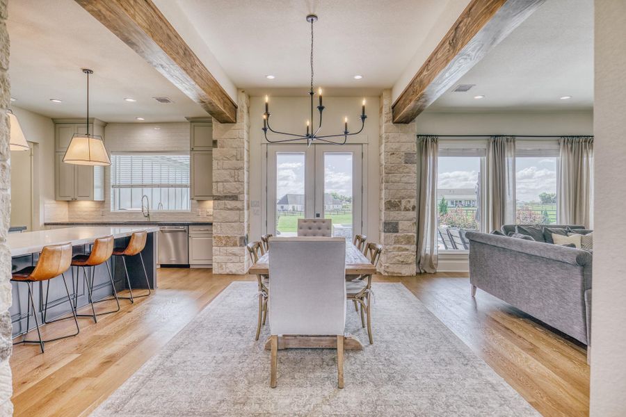 Furnished interior view inside a new home in , Chappell Hill (Image 25).