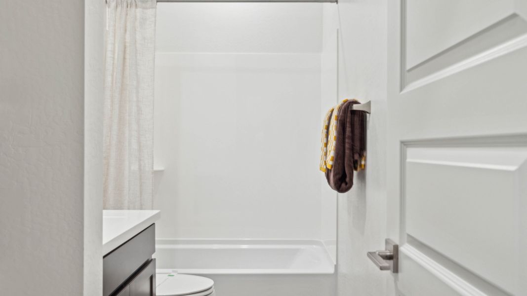 Representative furnished interior of a home built from the Saguaro by D.R. Horton in Del Rio Ranch, Avondale (Image 9).