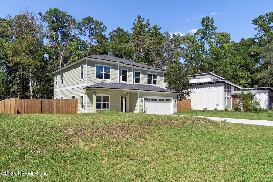 Exterior details and patio area of a home in , Jacksonville (Image 3). Exterior details and patio area of a home in , Jacksonville (Image 3).