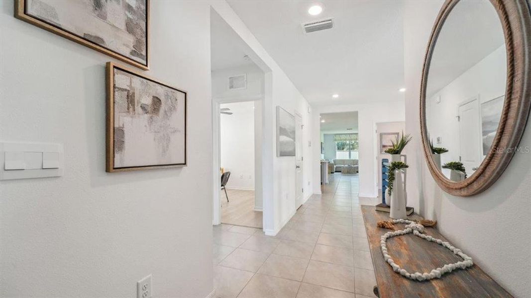 Furnished interior view inside a new home in , Zephyrhills (Image 12).
