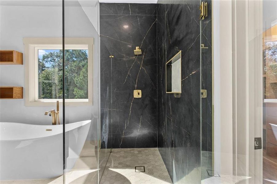 Furnished interior view inside a new home in , Powder Springs (Image 19).