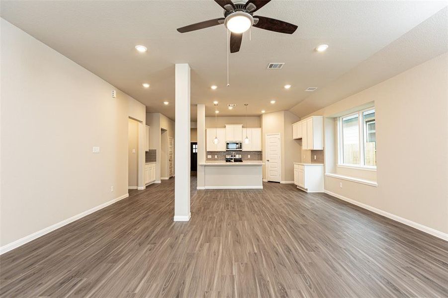 Photos are a representation of the floor plan. Options and interior selections will vary.