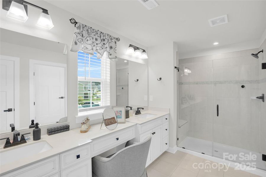 Furnished interior view inside a new home in Springshire Creek, Indian Trail (Image 10).