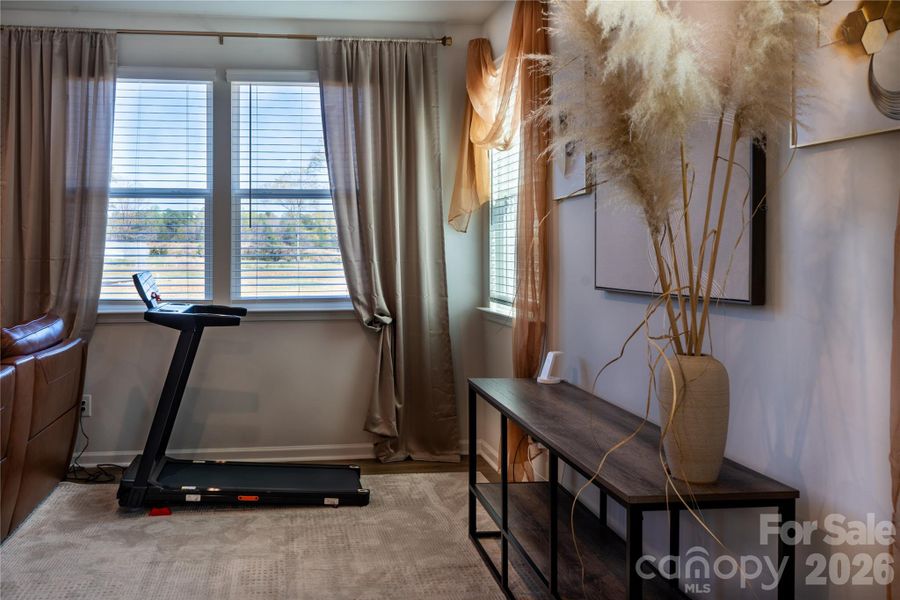 Furnished interior view inside a new home in Clairmont, Charlotte (Image 8). Furnished interior view inside a new home in Clairmont, Charlotte (Image 8).
