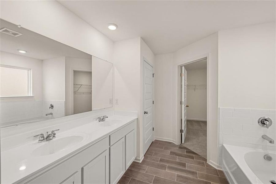 Furnished interior view inside a new home in Independence, Loganville (Image 11).