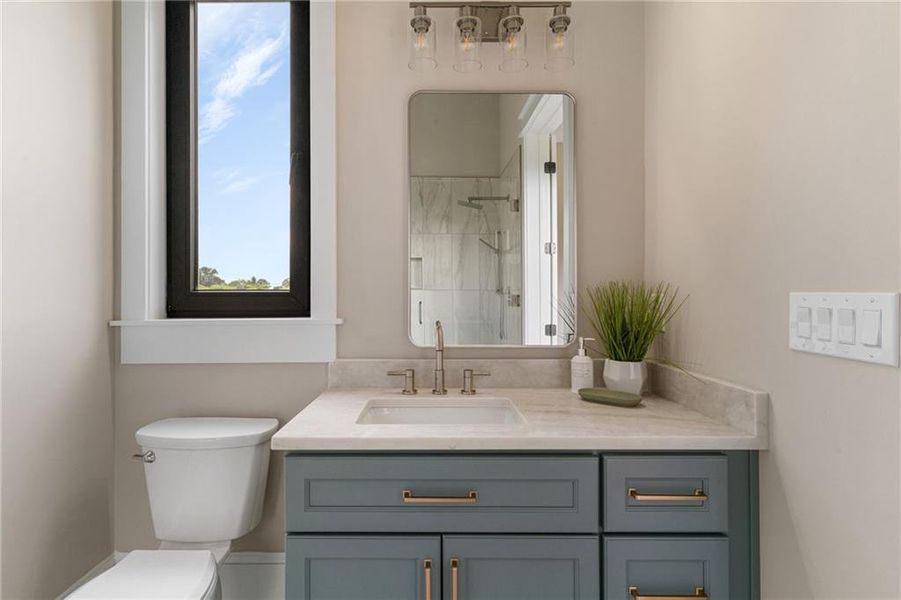 Furnished interior view inside a new home in , Canton (Image 16).