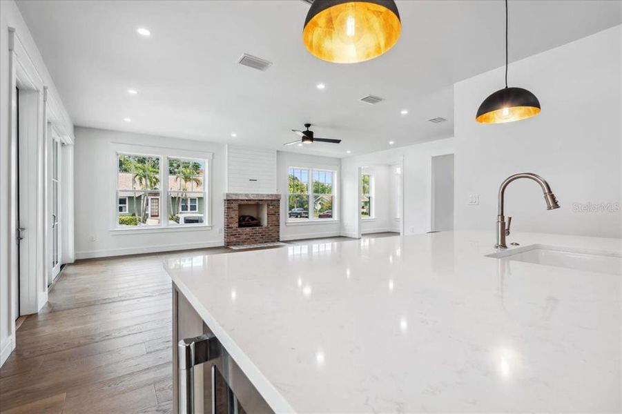 Kitchen in main house