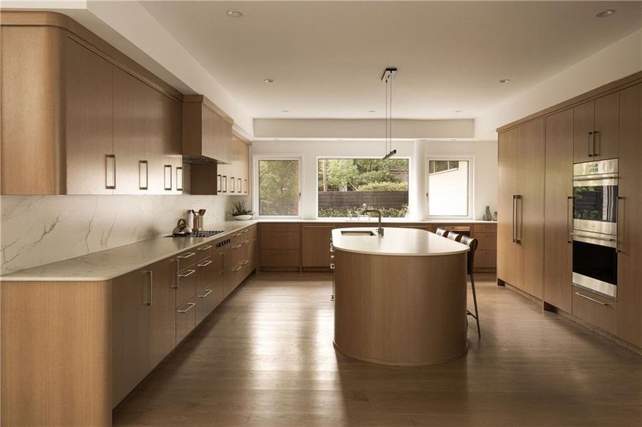 Furnished interior view inside a new home in , Atlanta (Image 18).
