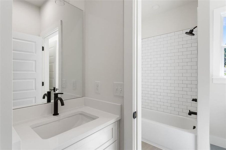 Furnished interior view inside a new home in , Smyrna (Image 14).