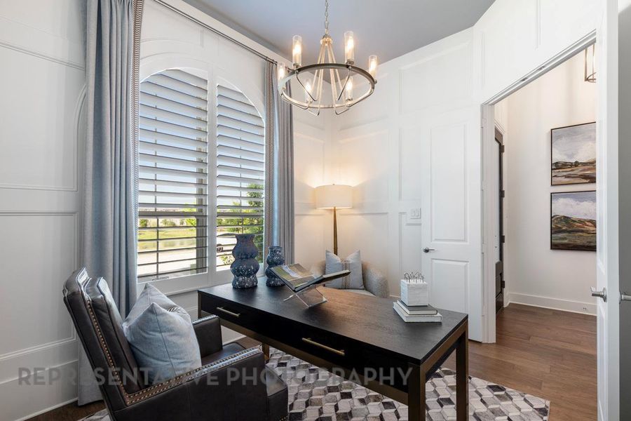 Furnished interior view inside a new home in Riceland, Mont Belvieu (Image 4).