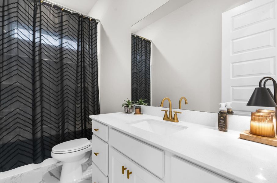 Furnished interior view inside a new home in Heron's Walk at Summers Corner, Summerville (Image 13).