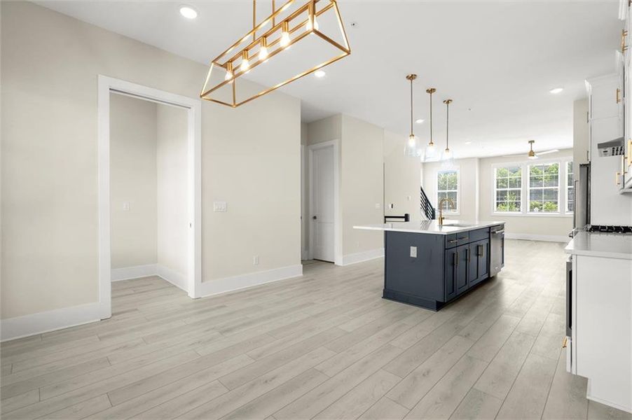 Spacious, unfurnished interior of a new home in The Gathering – Alpharetta, Alpharetta (Image 27).