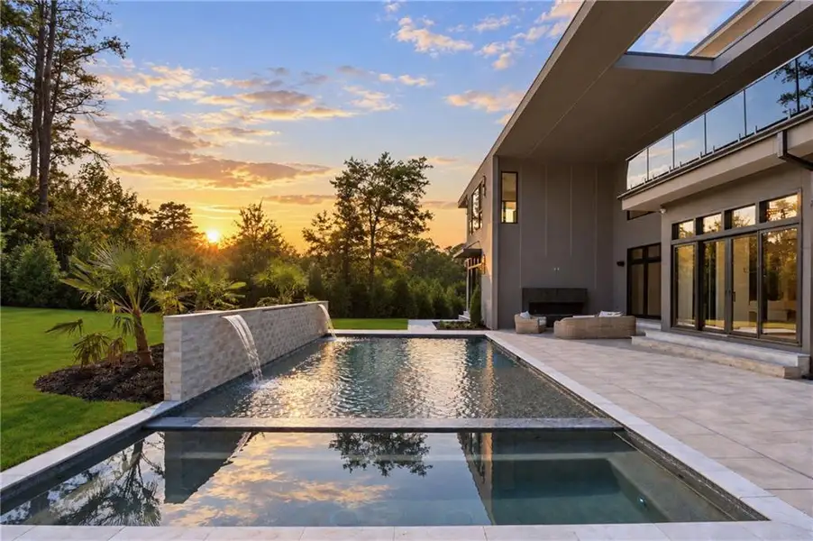 Exterior details and patio area of a home in , Marietta (Image 25).