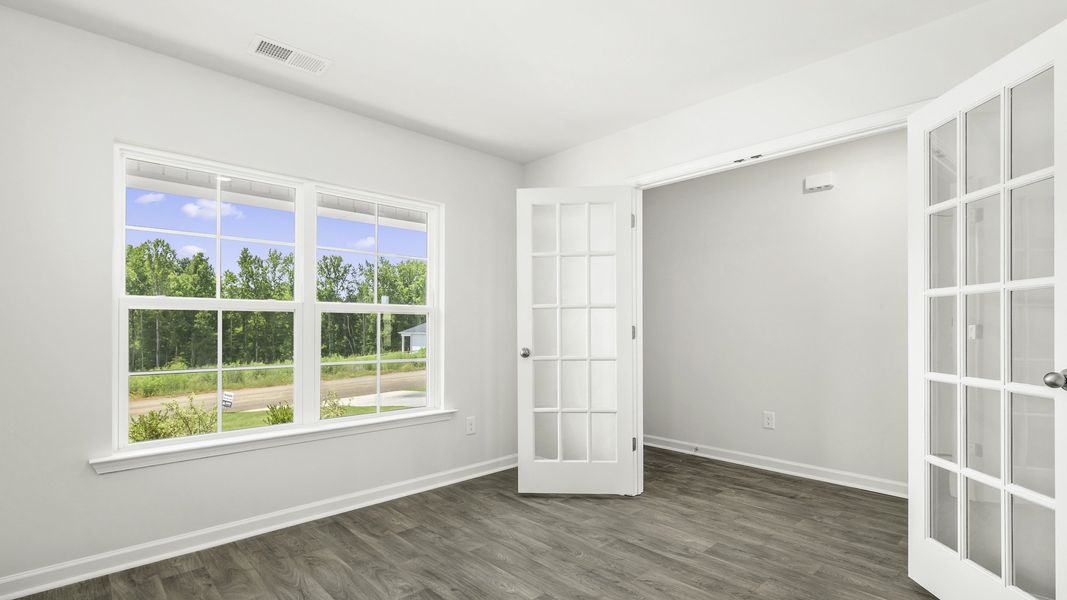 Spacious, unfurnished interior of a new home in Collett Farm, Trinity (Image 10). Spacious, unfurnished interior of a new home in Collett Farm, Trinity (Image 10).