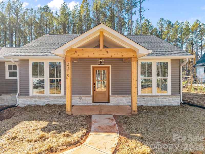 Exterior details and patio area of a home in , Lincolnton (Image 23).