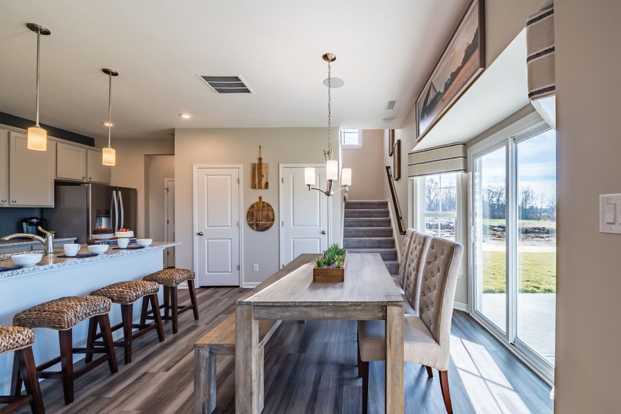 2D floor plan layout for the Wesley by Fischer Homes in Three Rivers, Euharlee, GA (Image 3). 2D floor plan layout for the Wesley by Fischer Homes in Three Rivers, Euharlee, GA (Image 3).