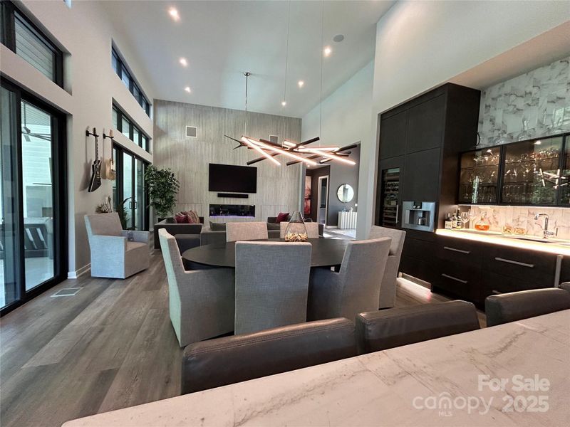 Furnished interior view inside a new home in , Belmont (Image 21).