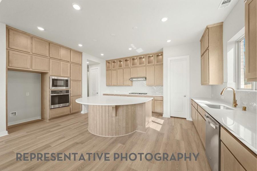 Furnished interior view inside a new home in The George, Richmond (Image 5).