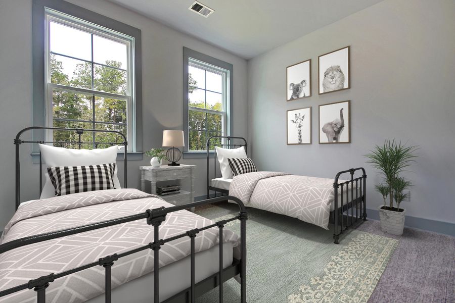 Furnished interior view inside a new home in Creek Pointe, Moncks Corner (Image 9).