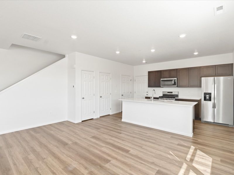 Spacious, unfurnished interior of a new home in Poudre Heights: The Meadow Collection, Windsor (Image 8).